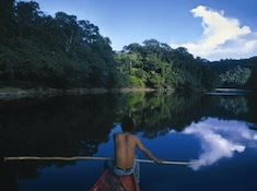 7. Amazone travel on a slow boat