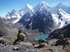 1. Climb a mountain in the  <a href="http://www.andes.org.uk/">Andes</a>