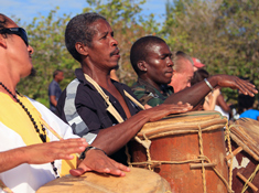 38. Make music with Garifunas in Belice